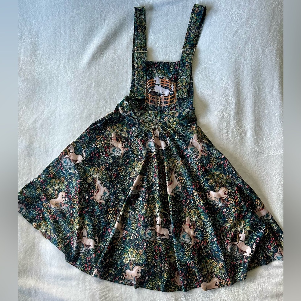 Blackmilk Unicorn in Captivity Longline Apron Dress